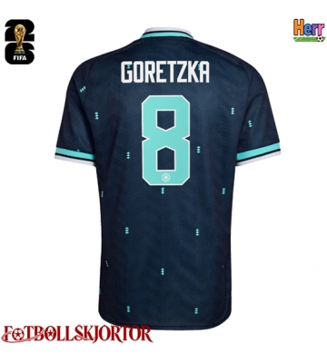 Tyskland Leon Goretzka #8 Bortatröja VM 2026 Kortärmad